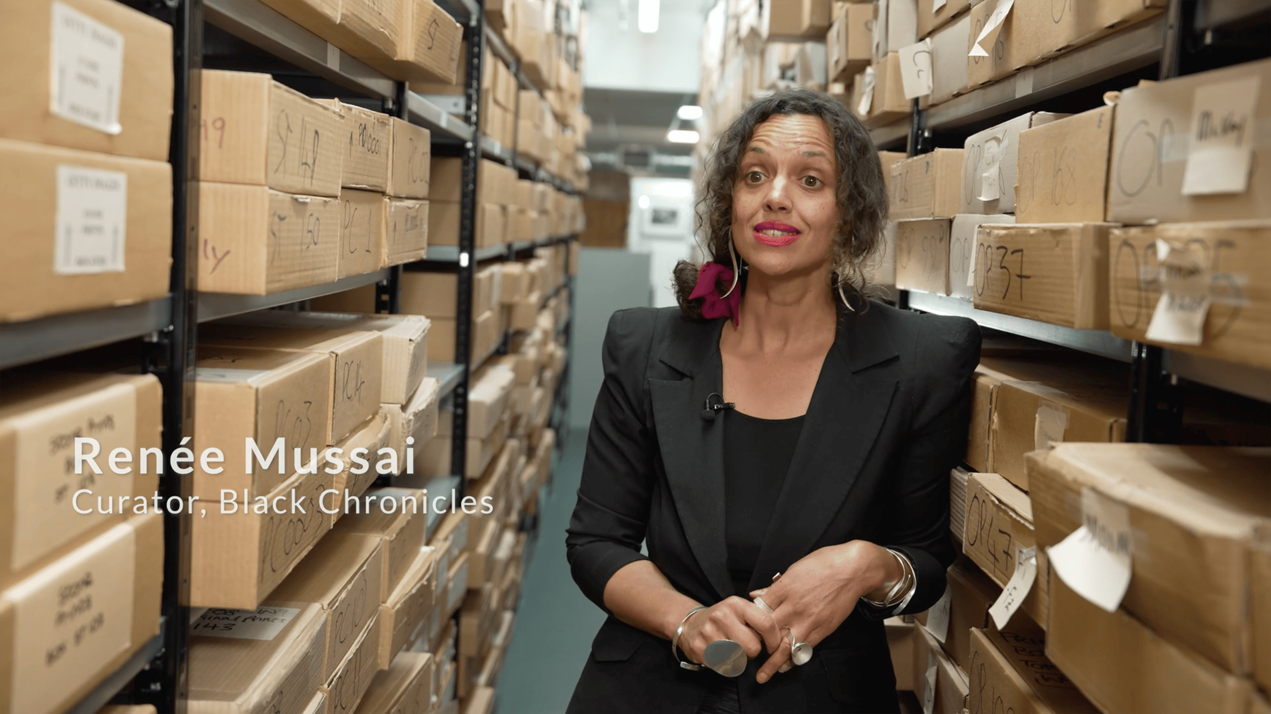 Getty Images Archive video - Inspiring the Black Chronicles, screenshot.